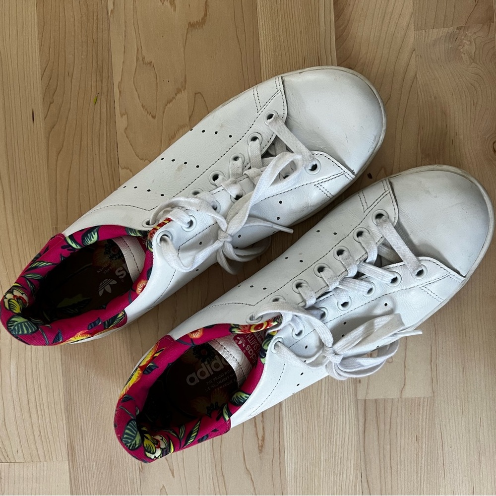 limited edition Stan Smith Hawai'ian style sneakers